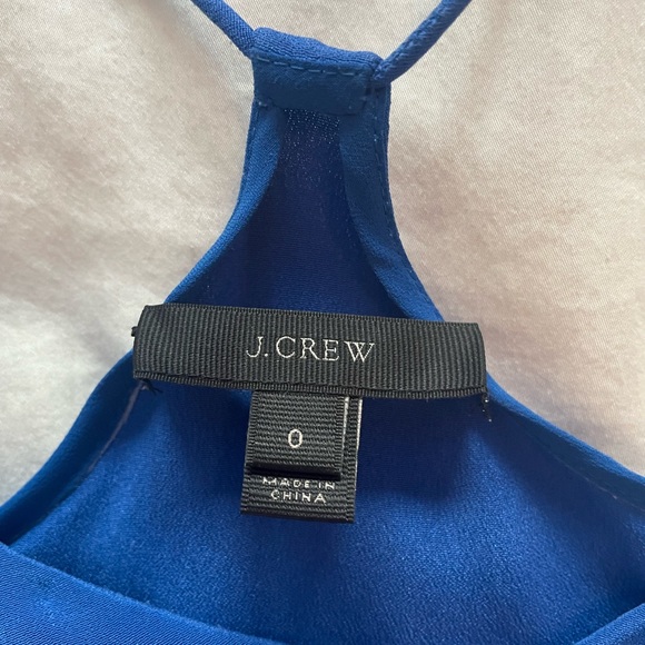 Electric Blue Silk Camisole by J. Crew - Picture 3 of 7
